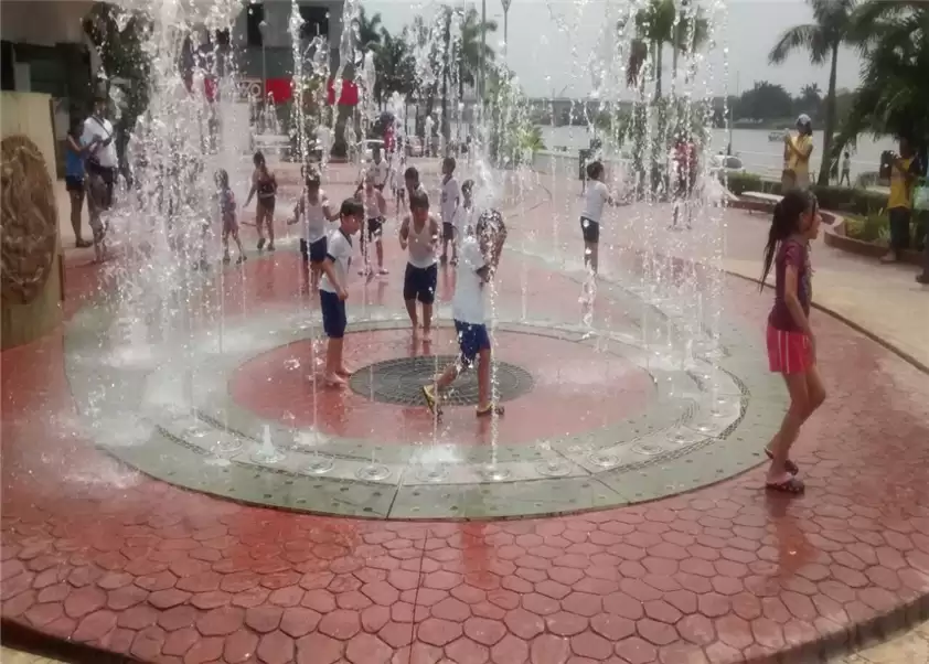 Tuxpan Square In-ground Running Water Musical Fountain Project, Mexico4