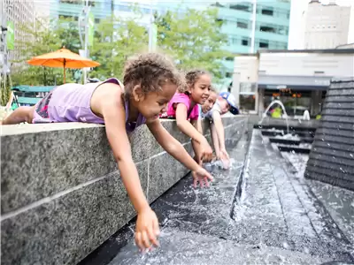 Be Careful Of The Outdoor Square Water Fountains