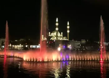 Dubai Global Village Fountain