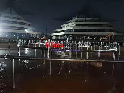 Yinyue Lake Musical Dancing Fountain At Nanchang Cultural Center Has Entered The Construction Stage2