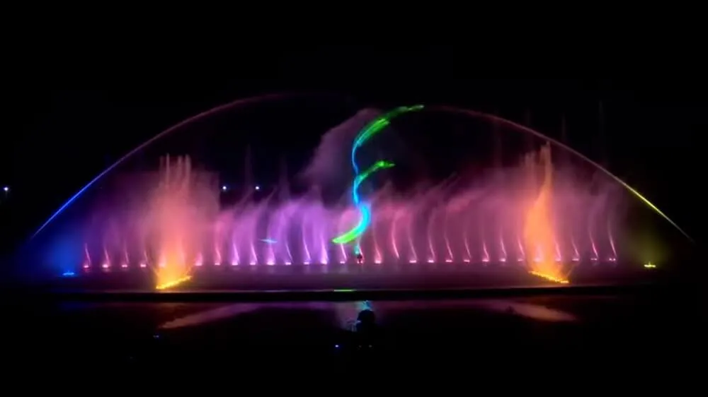 music fountain