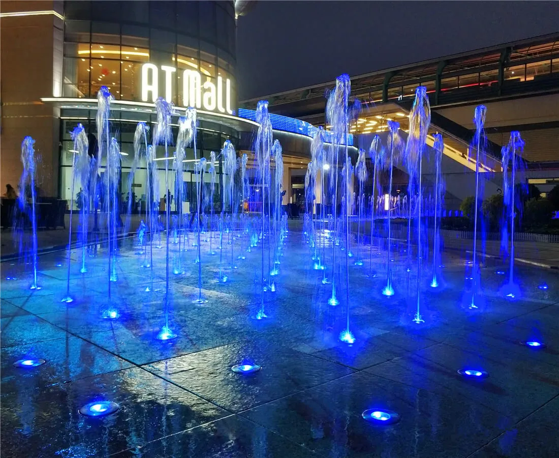 interactive fountain