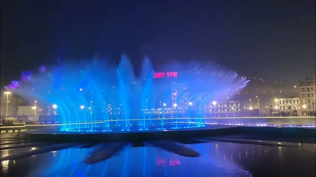 Park View City Mall Dancing Fountain in Pakistan