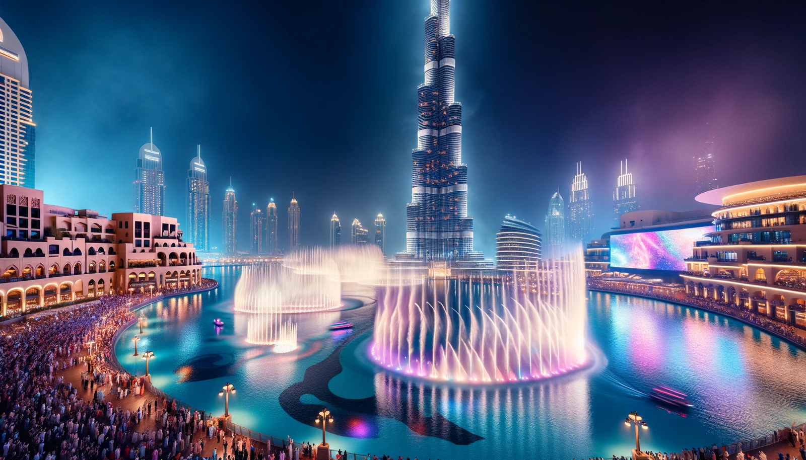 Новости 5 Dubai Water Fountain Show
