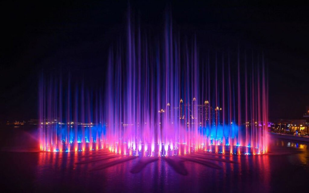 Which is the largestbiggest fountain in the world