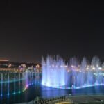 270-метровый плавающий музыкальный фонтан с огнем и лазером, Казахстан 1 Music Fountain Project: 128-Point Chasing Fountain, India