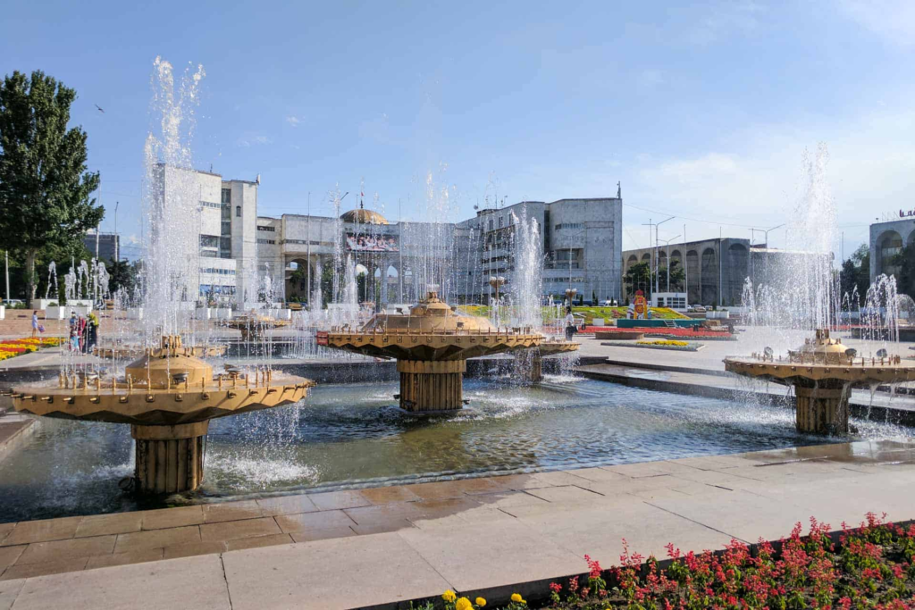 Фонтаны Кыргызстана 3 Kyrgyzstan Fountains Фонтаны Кыргызстана