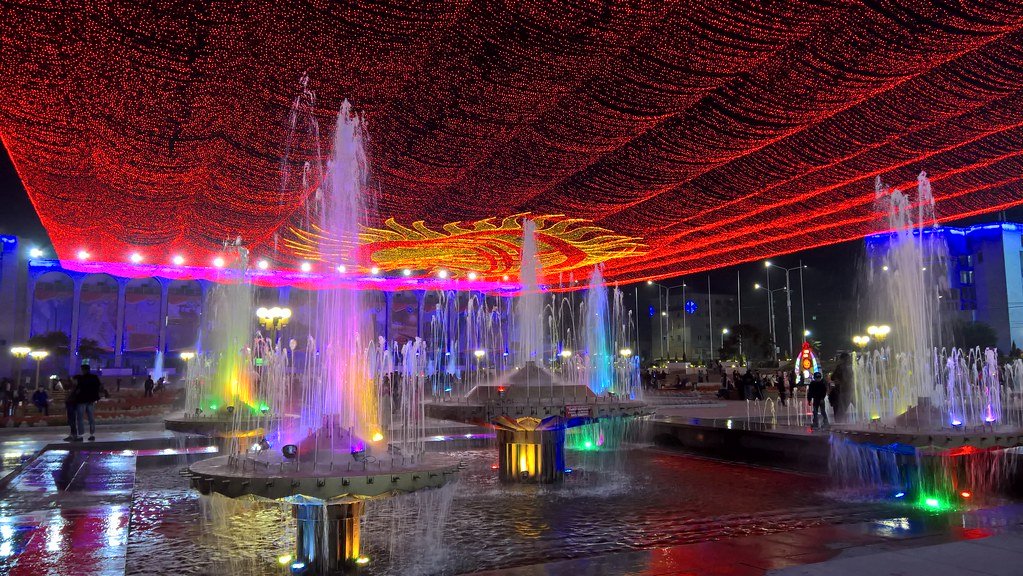 Фонтаны Кыргызстана 1 Kyrgyzstan Fountains