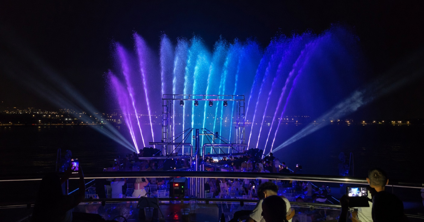 Новости 4 Cyprus cruise ship digital fountain